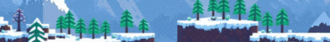 Frosty Ferns Banner