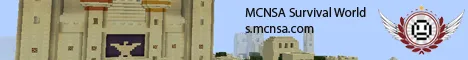 MCNSA Vanilla Banner