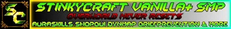 StinkyCraft Vanilla SMP Banner