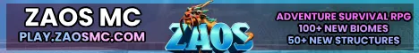 ZaosMC Banner